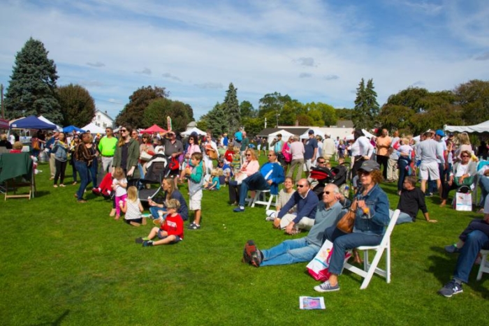 A gorgeous day shines down upon all those that participated in the Southampton Septemberfest.