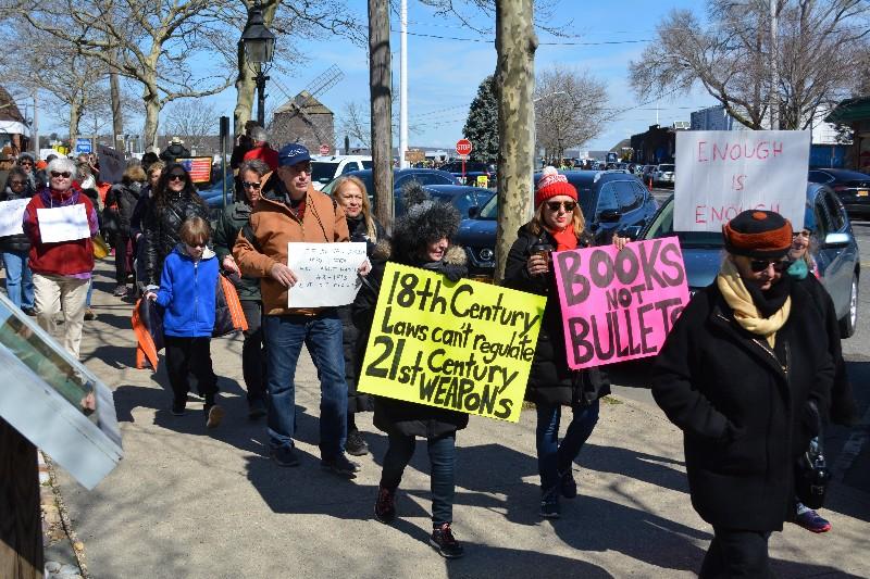 March for Our Lives demonstrators