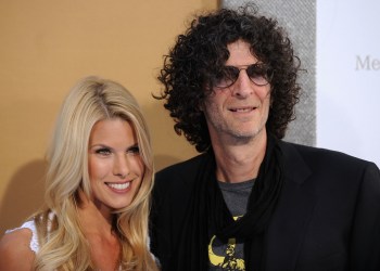 Beth and Howard Stern, pictured at Radio City Music Hall, surprised Ali Wentworth last night at Southampton Arts Center.