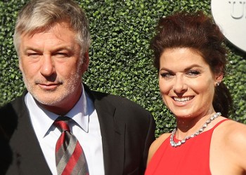 Alec Baldwin and Debra Messing in 2016