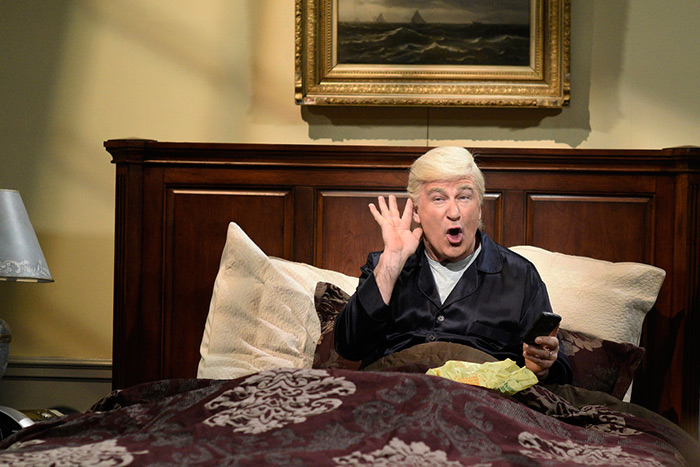 Alec Baldwin as Trump on SNL