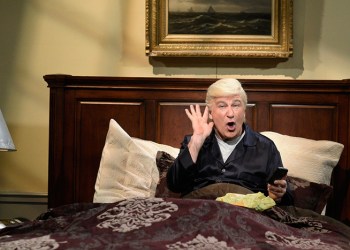 Alec Baldwin as Trump on SNL