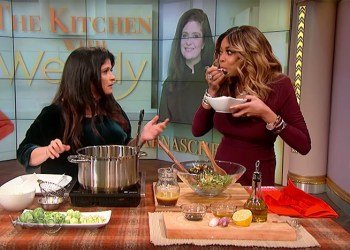 Alex Guarnaschelli on The Wendy Williams Show