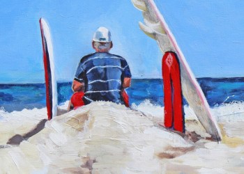 April 28, 2017 Dan's Papers cover art by Melissa Hornung (detail)