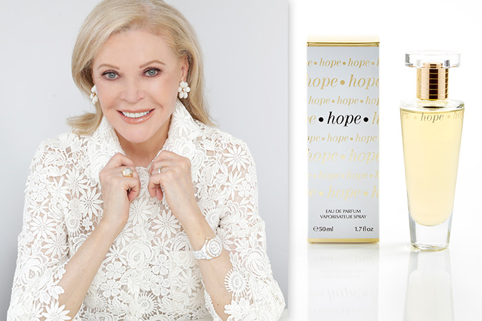 Audrey Gruss and her Hope fragrance
