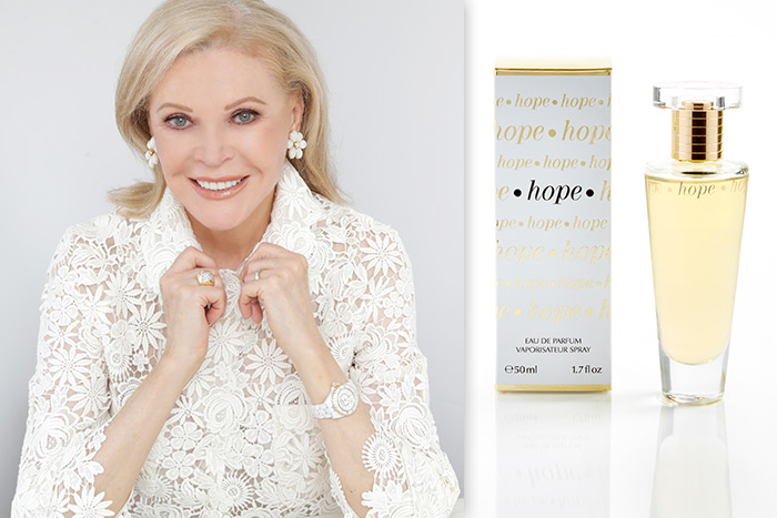 Audrey Gruss and her Hope fragrance