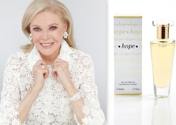 Audrey Gruss and her Hope fragrance