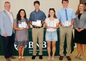 East End students accept their BNB scholarships in Riverhead