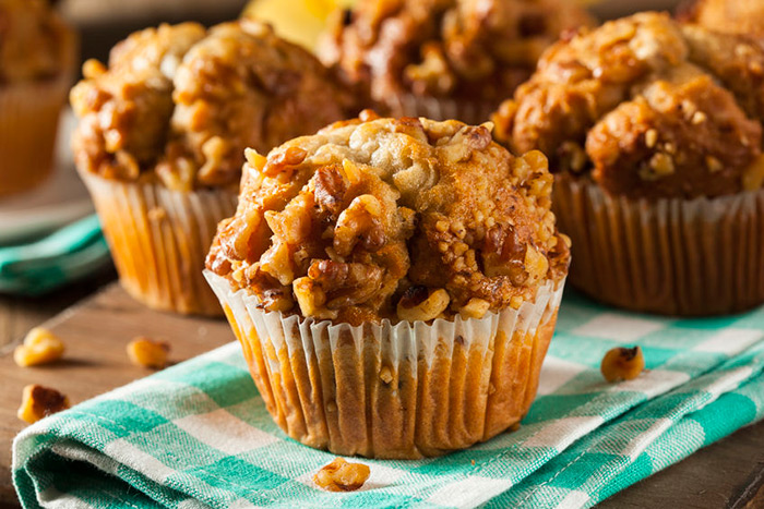 Banana nut muffins