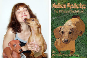 Barbara Anne Kirshner and Madison, the subject of her book and play
