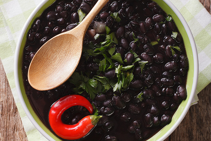 Black bean soup