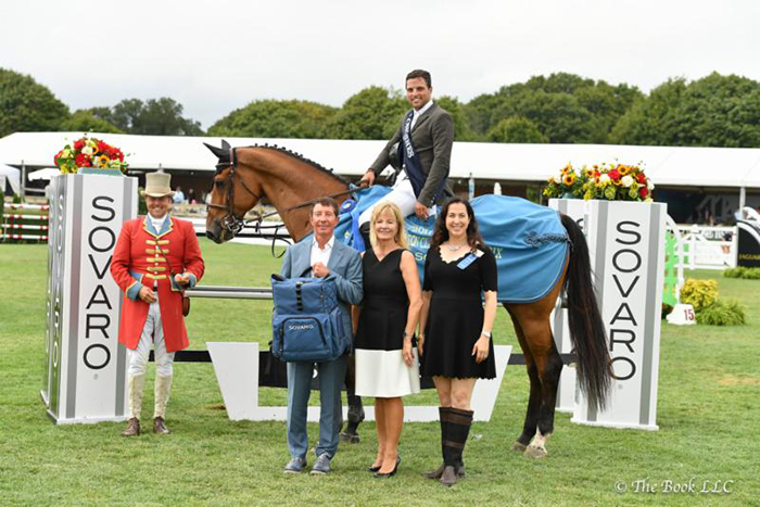 Daniel Bluman wins the 2017 Hampton Classic Grand Prix