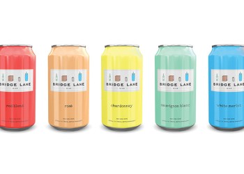 Bridge Lane wine in a can options