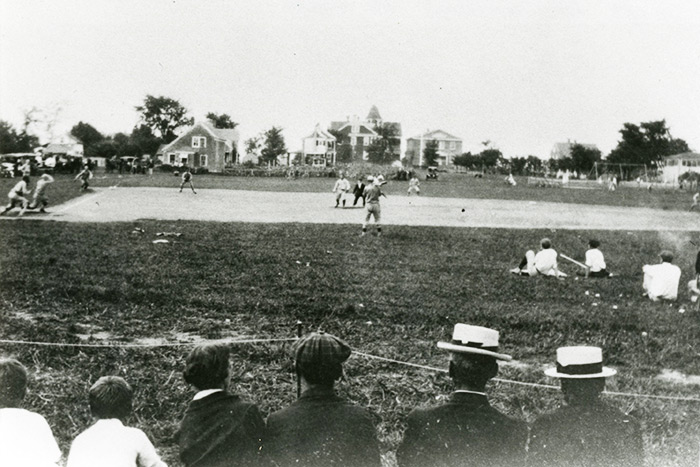 Early Southampton baseball game