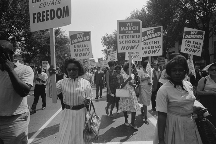 Civil rights march on Washington, D.C., 1963