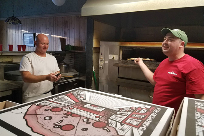Conca D'Oro makes their final pizza pies