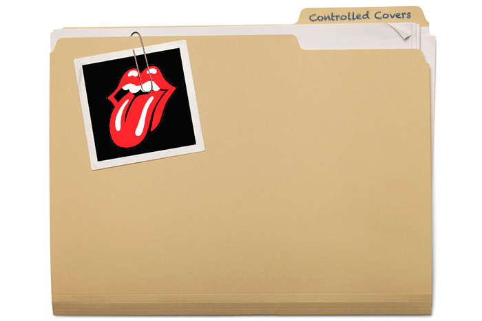 Hamptons Police Controlled Covers dossier now includes the Rolling Stones