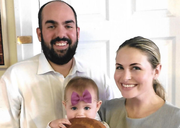 Rabbi Daniel Geffen and family