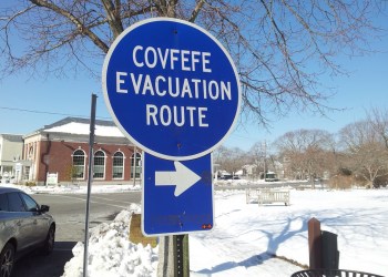 Covfefe Evacuation Route, Westhampton