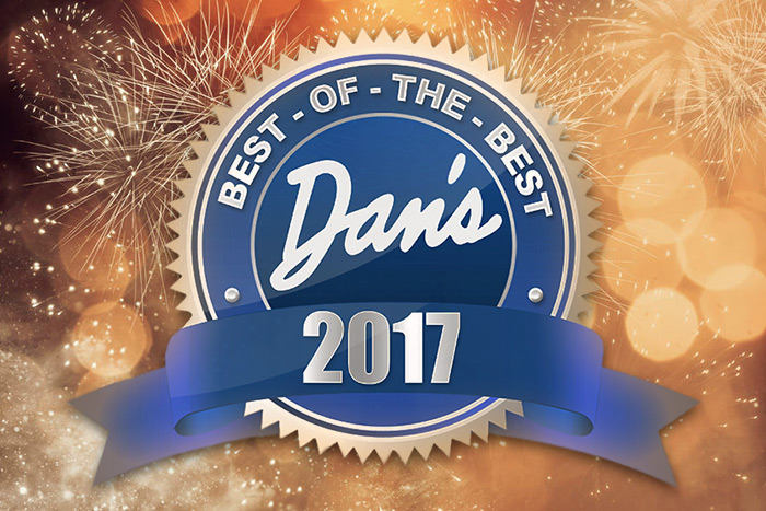 Dan's Best of the Best 2017 winners