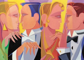 December 29, 2017 Dan's Papers cover art (detail) by Giancarlo Impiglia