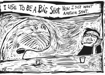 Division Street cartoon by Mickey Paraskevas