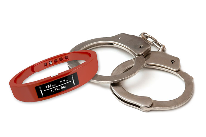 Fitbit handcuffs