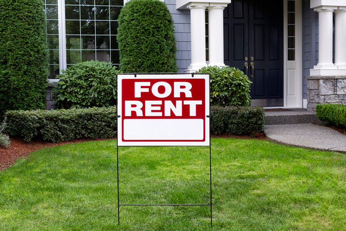 For Rent sign