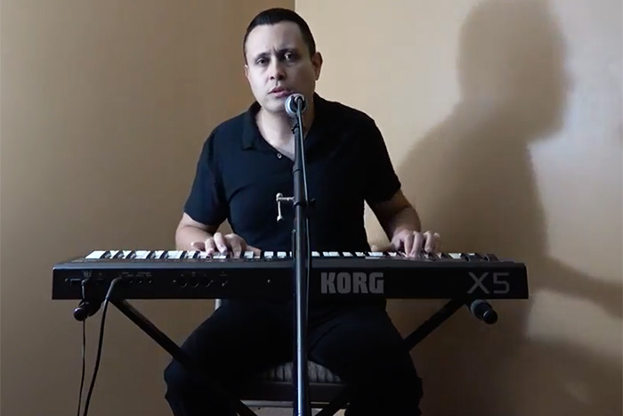 Frank Cuzzola performs "Love-n-Tears"