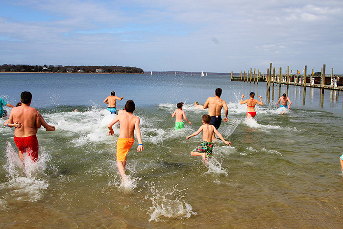 Get in on the Frosty Plunge at HarborFrost 2018