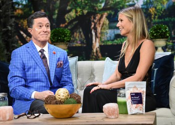 Gwyneth Paltrow discusses her Goop Summit with StephenColbert