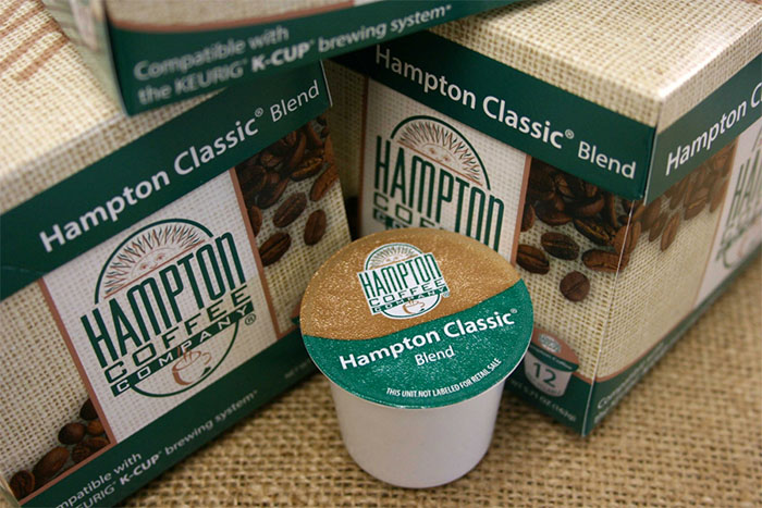 Hampton Classic blend K-Cups from Hampton Coffee Company