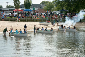 Harborfest whaleboat races