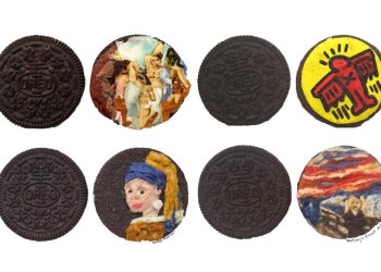 Harley Langberg creates art masterworks on Oreos