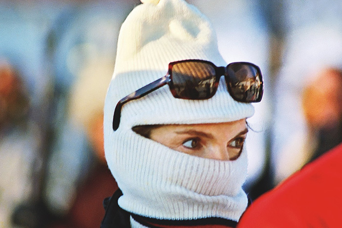 Jackie Kennedy in Ski Hat, 1968 ©Harry Benson