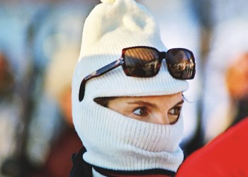 Jackie Kennedy in Ski Hat, 1968 ©Harry Benson