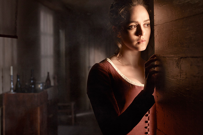 Heather Lind as Anna Strong in AMC's "Turn"