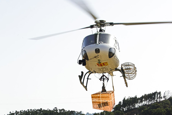 Helicopter wine delivery is illegal in East Hampton