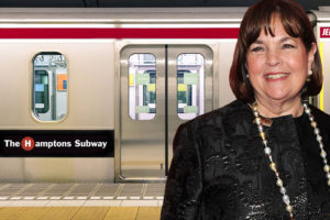 Ina Garten rode the Hamptons Subway this week