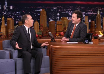 Jimmy Fallon interviews Stand-Up Battle opponent Jerry Seinfeld
