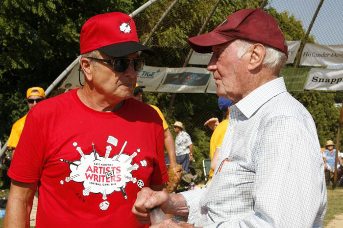 Ken Auletta and Leif Hope at the 2015 Artist