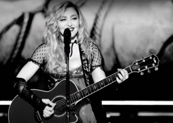 Madonna in her Rebel Heart Tour DVD trailer