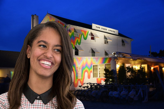 Malia Obama celebrated her birthday at The Surf Lodge in Montauk over July 4 weekend