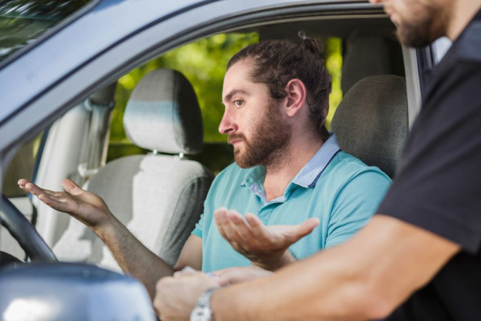 Hamptons man bun traffic stop