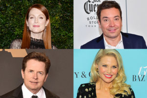 Julianne Moore, Jimmy Fallon, Michael J. Fox, Christie Brinkley