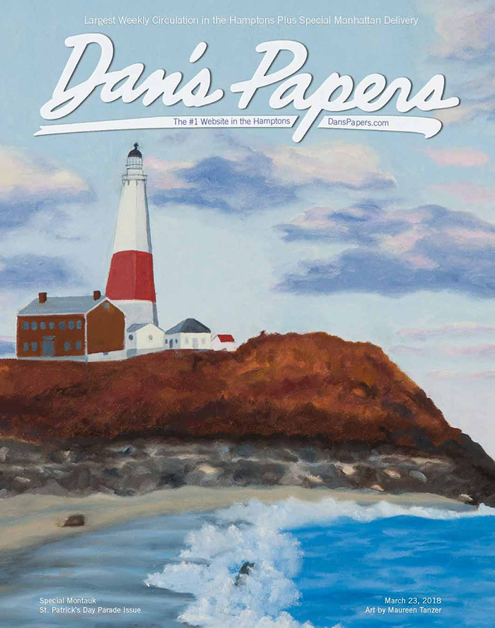 March 23, 2018 Dan's Papers cover art by Maureen Tanzer
