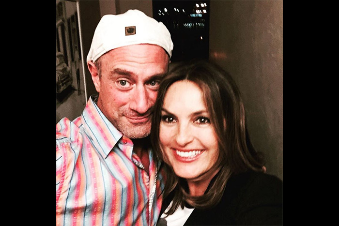 Mariska Hargitay and Chris Meloni celebrate his 56th birthday