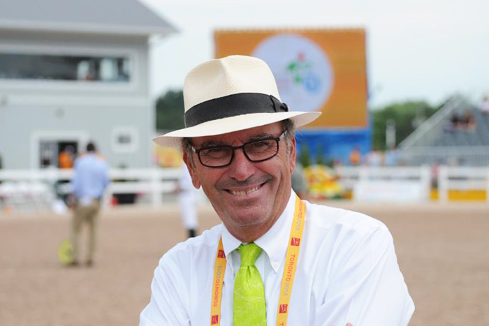 New Hampton Classic Horse Show Course Designer Michel Vaillancourt Photo Courtesy: Jennifer Anstey