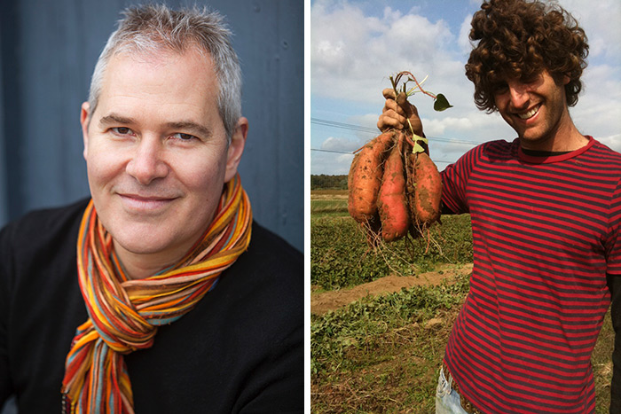 Slow Food USA’s Richard McCarthy and Joshua Levine,