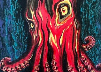 October 27, 2017 Dan's Papers cover art (detail) by Cailey McKenna